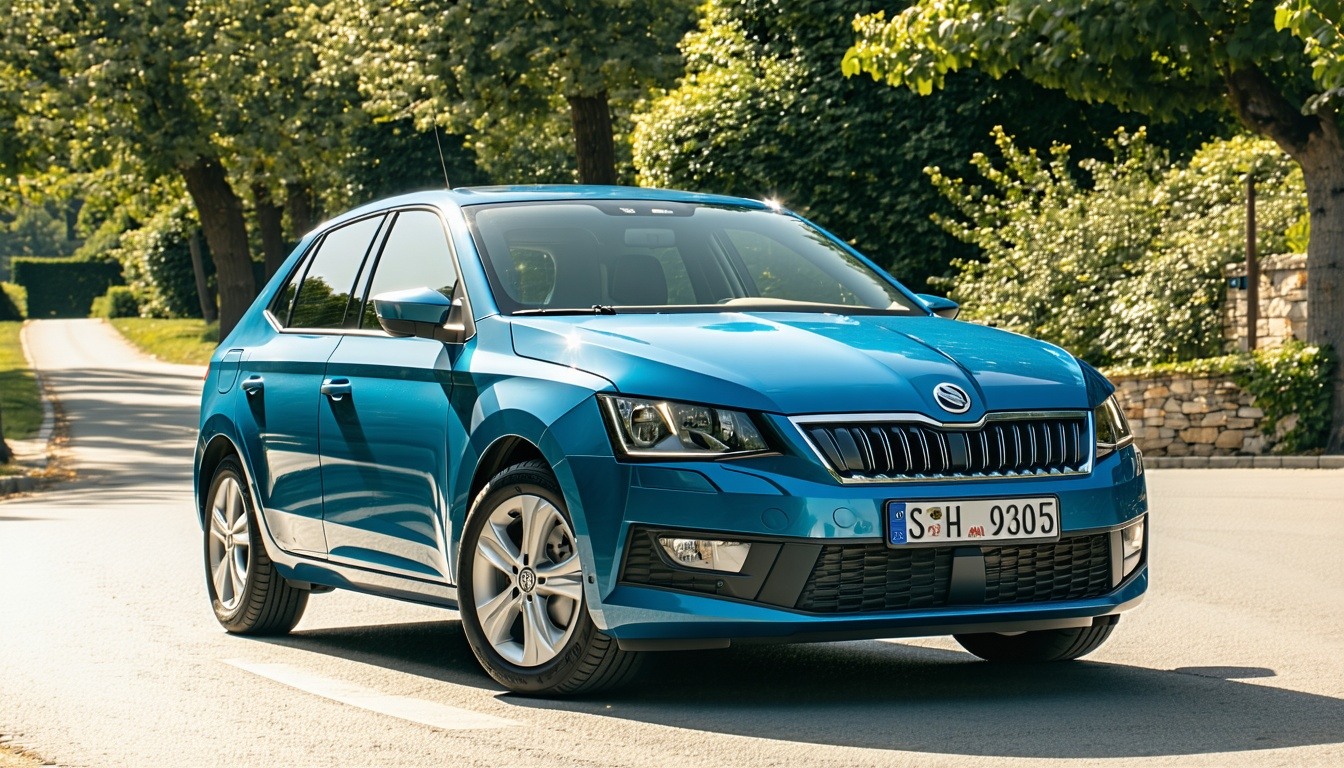 Voiture citadine compacte et économique